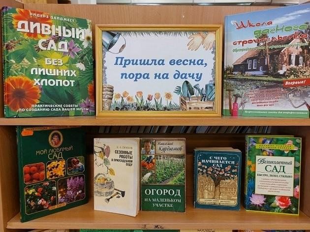 «Яз килде, дачага барырга вакыт» китап күргәзмәсе