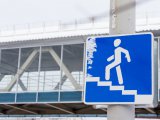 В Набережных Челнах ограничат движение в связи с монтажом надземного пешеходного перехода