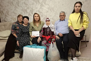 Ветеран встретила 95-летний юбилей
