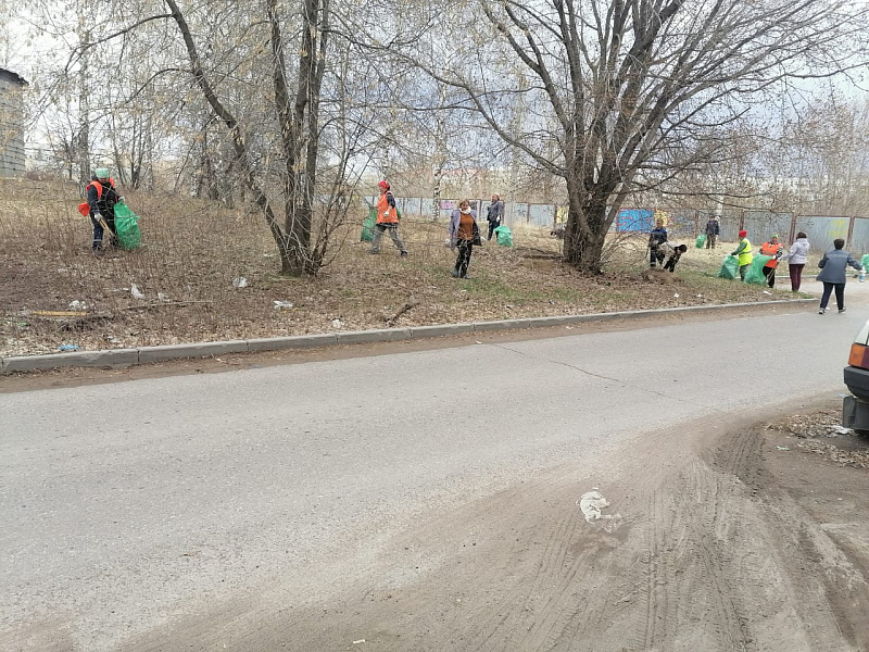 Челнинцы принимают активное участие в благоустройстве территорий города