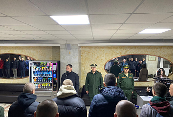 Чаллыда беренче көзге хәрби хезмәткә җибәрү булды