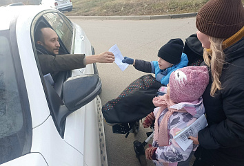 Челнинские дошкольники обратились с важным призывом к водителям