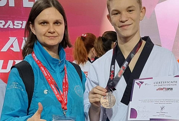 Челнинский студент стал призером международных соревнований по тхэквондо