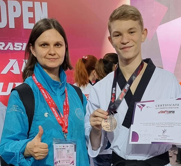 Чаллы студенты тхэквондо буенча халыкара ярышларда призер булды