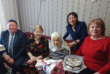Ветеран встречает 95-ый день рождения