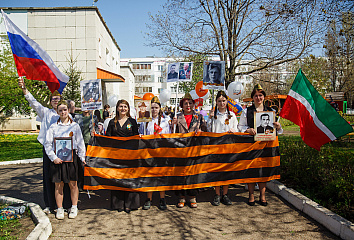 A meeting with a Great Patriotic War veteran was held at a kindergarten in Naberezhnye Chelny