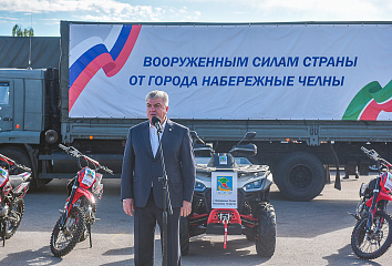 6 мотоциклов и квадроцикл: что отправили челнинцы на фронт?