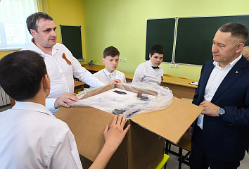 В челнинской коррекционной школе №67 появился 3D-принтер