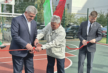 Яр Чаллы шәһәрендә спорт мәйданчыгы ачылды