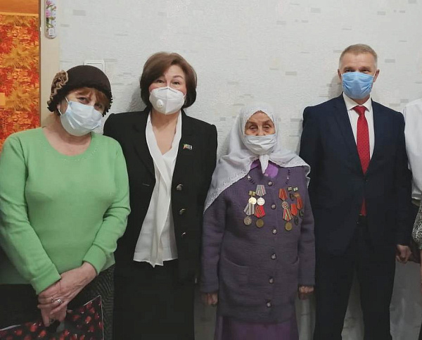 В Центральном районе чествовали блокадников Ленинграда
