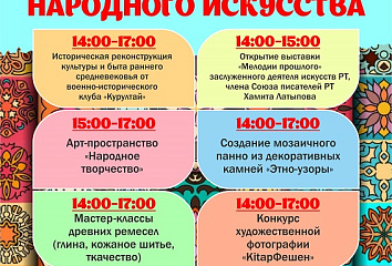 В Набережных Челнах состоится этнофестиваль народного искусства «Традиции и современность»