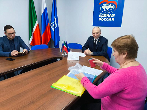 Депутаты Государственного Совета продолжают прием челнинцев