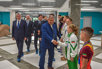 «Олимпийский» спорт мәктәбе капиталь ремонттан соң ничек үзгәрде