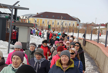 Яр Чаллы «Тормышка 10000 адым» Бөтенроссия акциясенә кушылды