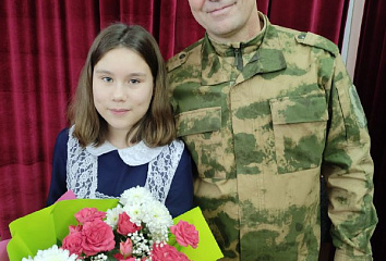 Письмо челнинской школьницы стало талисманом для солдата из Набережных Челнов