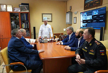 Наиль Магдеев пообщался с бойцами СВО в госпитале