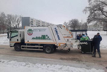В новогодние праздники контроль за вывозом мусора будет усилен