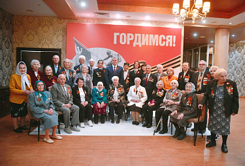 Ветеранов пригласили на торжественный прием Наиля Магдеева, посвященный 80-летию Победы