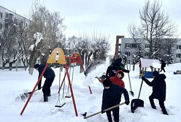 В Набережных Челнах работает «Снежный десант»