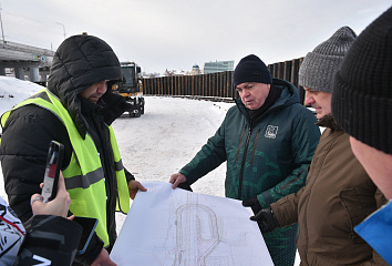 Дорога под мостом через Мелекеску возводится без выходных
