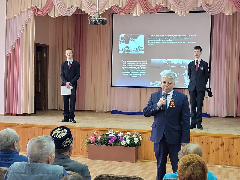 В Набережных Челнах помнят подвиг ликвидаторов катастрофы на Чернобыльской АЭС