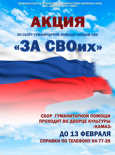 Чаллылылар шефлык ярдәмен җыю акциясендә катнаша ала