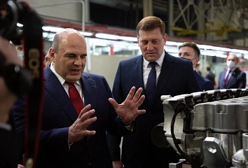 Набережные Челны с рабочим визитом посетил Михаил Мишустин