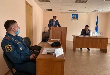 В Комсомольском районе состоялось совещание по вопросу весеннего половодья