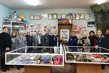 Школа отметила юбилей музея боевой славы