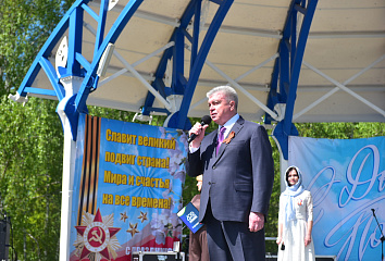 Victory Park hosted a festive concert for residents of Naberezhnye Chelny
