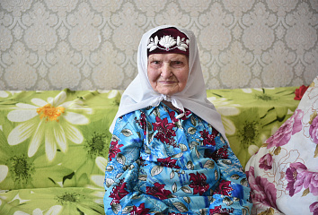 100-летняя челнинка проголосовала на выборах Президента страны