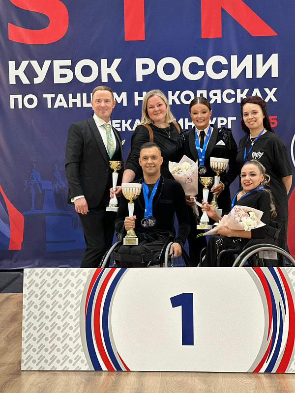 Челнинец завоевал двойную победу на Кубке России по танцам на колясках