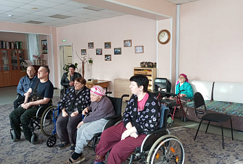 В Набережночелнинском доме-интернате состоялась экскурсия в честь Дня Победы в ВОВ
