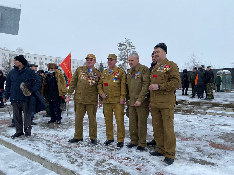 В Набережных Челнах прошло памятное мероприятие, посвященное дню вывода советских войск из Республики Афганистан
