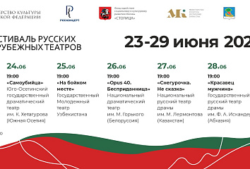 «Мастеровые» примут Международный фестиваль русских зарубежных театров