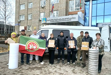 Очередная партия гуманитарного груза отправилась в зону СВО