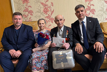 95-летие отмечает ветеран Санников Анатолий Иванович