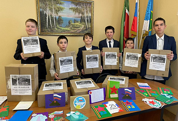 В коррекционной школе Набережных Челнов стали изготавливать сухой армейский душ