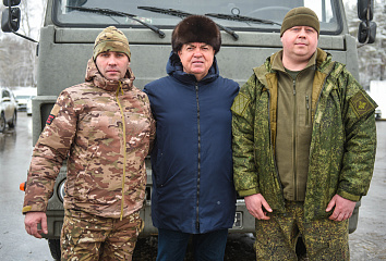 Из Набережных Челнов отправлена очередная партия помощи в зону СВО