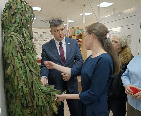 Чаллы кул осталары хәрбиләргә ярдәм итә