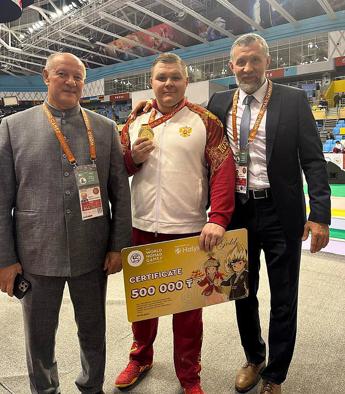 Челнинский борец Ранис Гилязетдинов победил на Всемирных играх