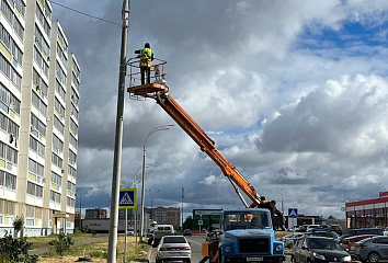 В Набережных Челнах заменено более 5 тысяч светильников