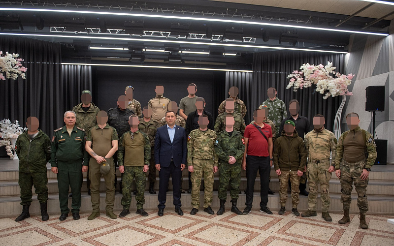 Фарид Салахов встретился с военнослужащими