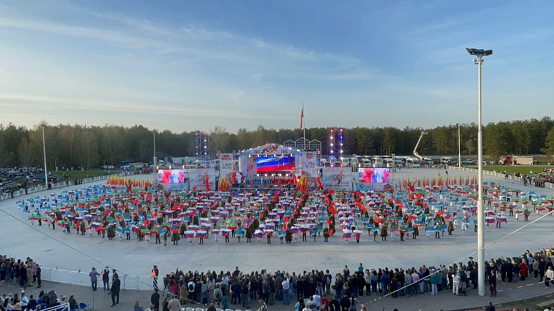 Грандиозное театрализованное представление «За Победу!» организовано в Набережных Челнах
