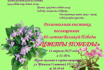 Живые символы памяти: в Челнах открылась выставка "Цветы Победы"