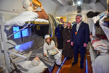 Яр Чаллыга «Җиңү поезды» килде