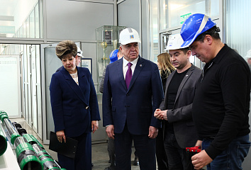 Наиль Магдеев посетил два челнинских предприятия