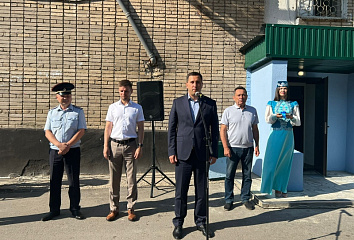 В поселке Сидоровка открылся опорный пункт