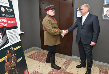 В НГПУ открылся военно-исторический музей