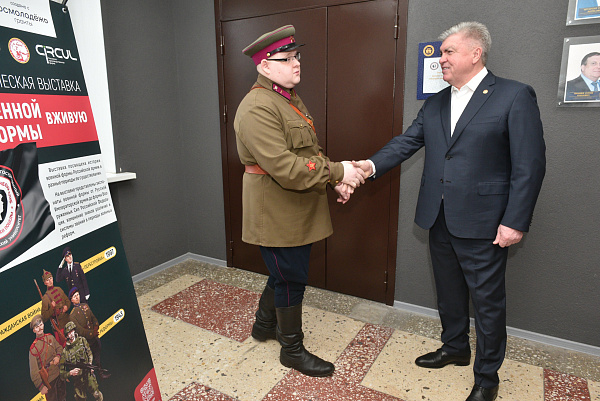 В НГПУ открылся военно-исторический музей